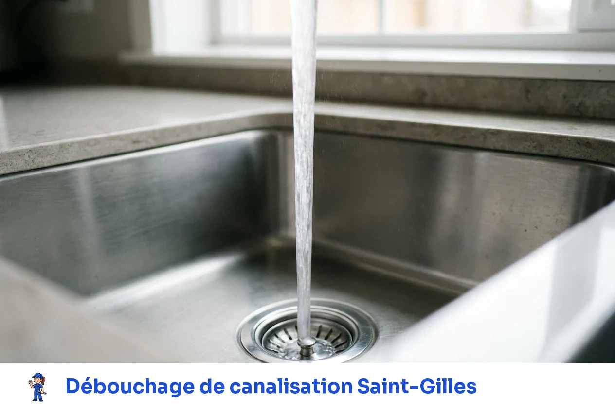Débouchage de canalisation à Saint-Gilles