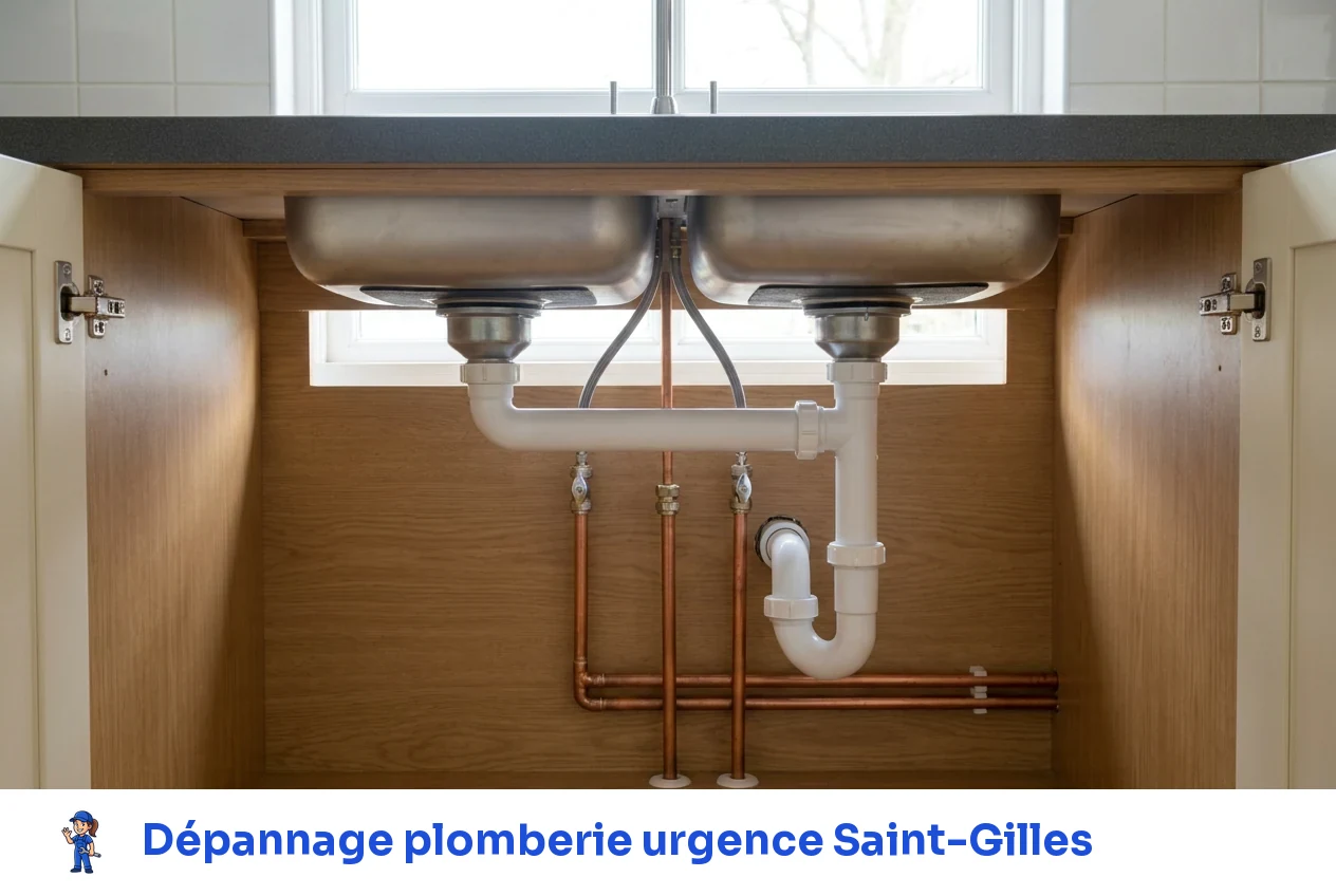 Dépannage plomberie urgence à Saint-Gilles