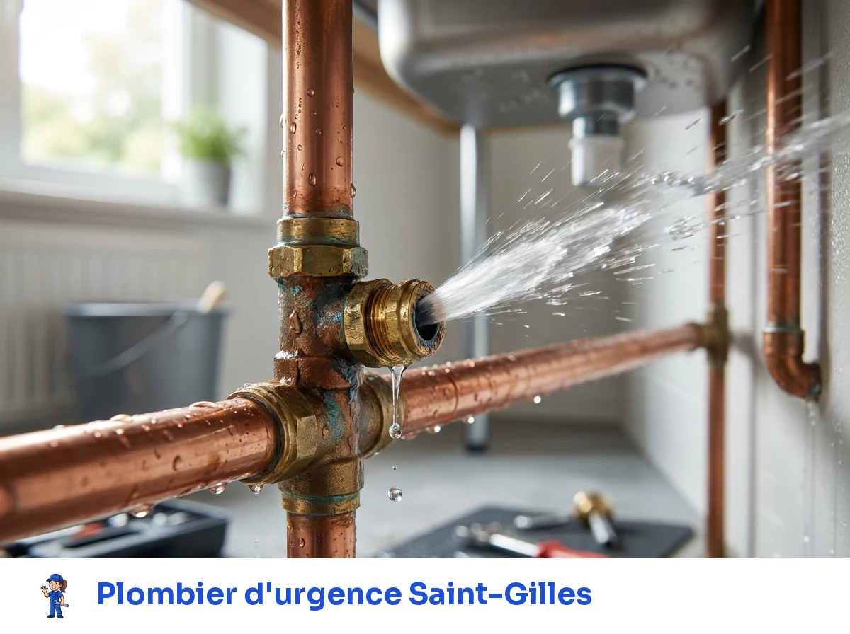 Plombier d'urgence à Saint-Gilles