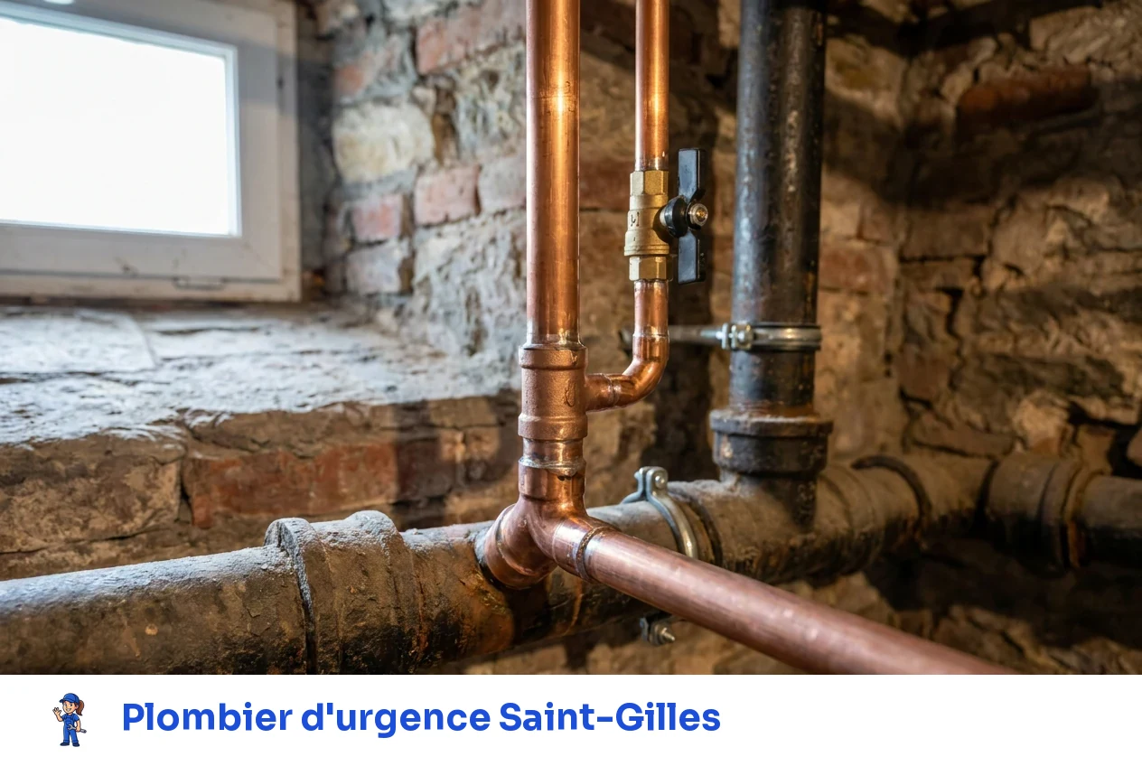 Plombier d'urgence à Saint-Gilles