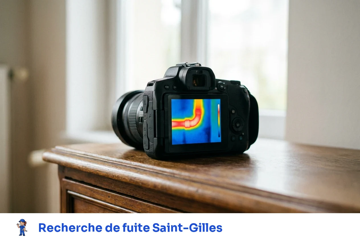 Recherche de fuite à Saint-Gilles