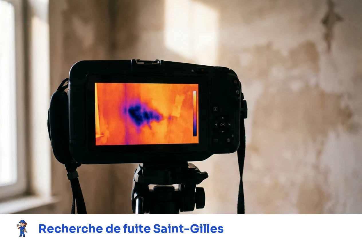 Recherche de fuite à Saint-Gilles