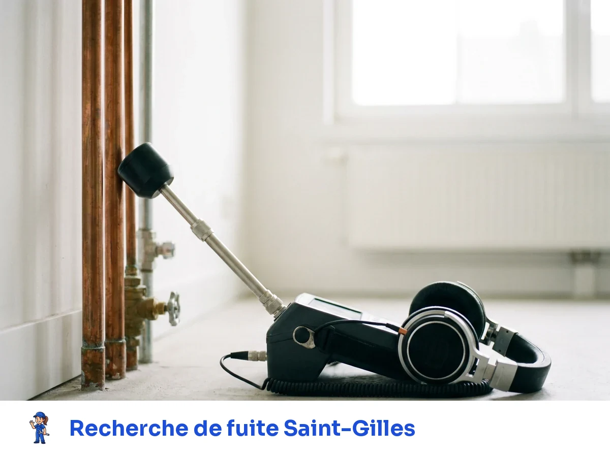 Recherche de fuite à Saint-Gilles