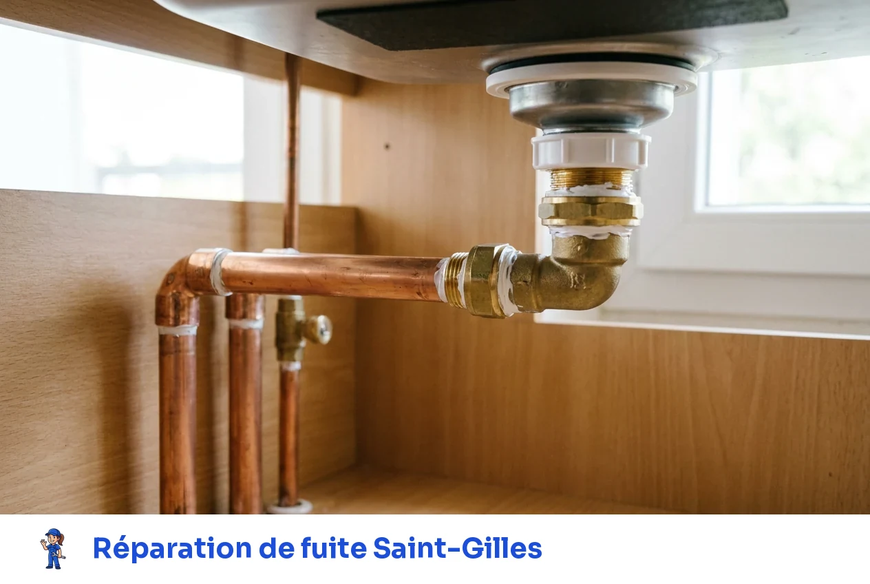 Réparation de fuite à Saint-Gilles